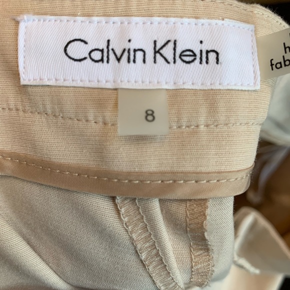 Calvin Klein Ankle Length Slim Fit Pant with Zippered Pockets NWOT - Picture 7 of 7